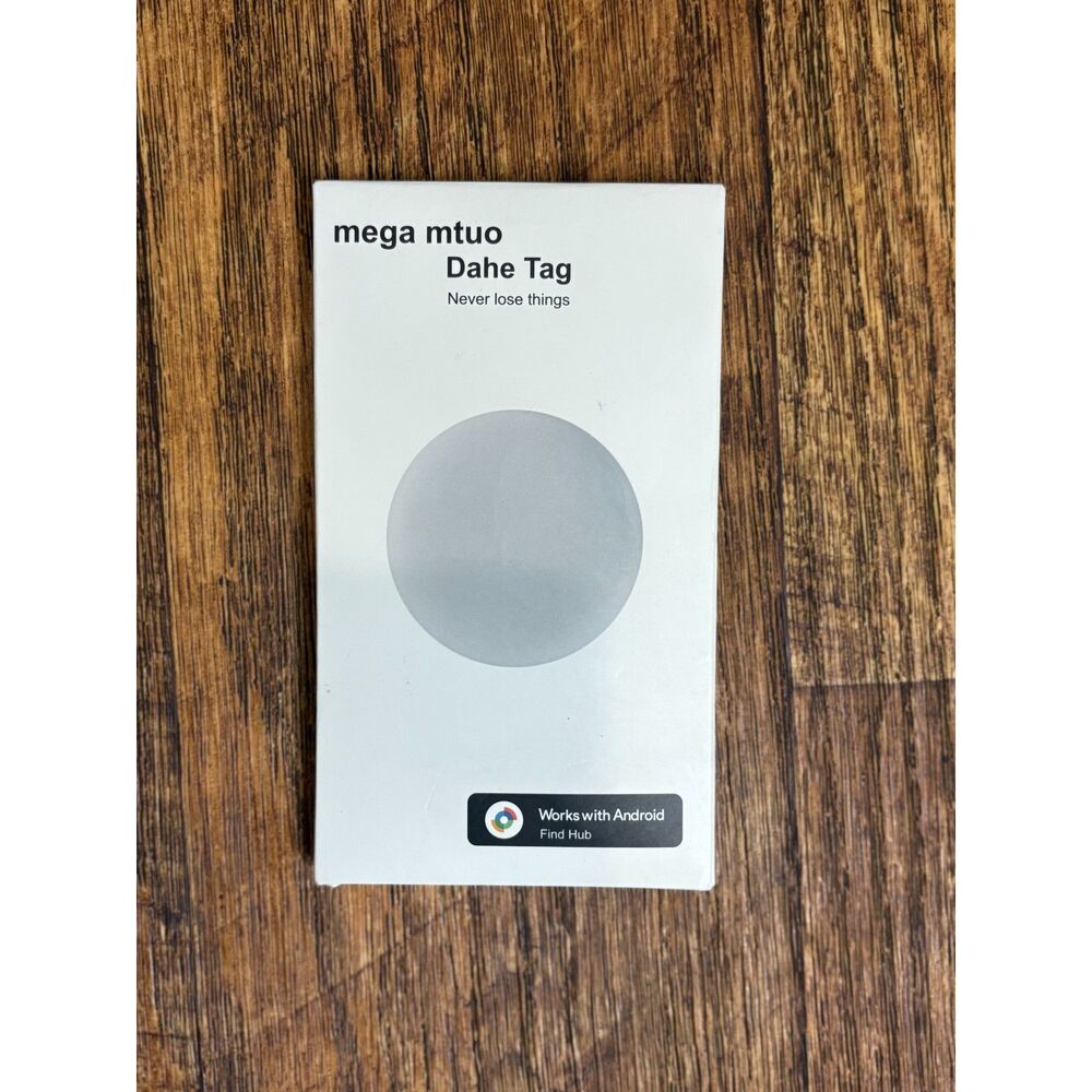 Mega MTUO Dahe Tag Bluetooth Item Tracker Works with Android Find Hub